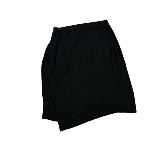 Dolan‎ Asymmetrical Fixed Wrap Skirt Black Size Large - Picture 1 of 10